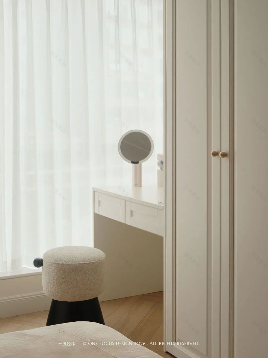 生活家° 轻法式与中古风相融居所改造等多个项目丨One Focus Design 一度经纬°-41