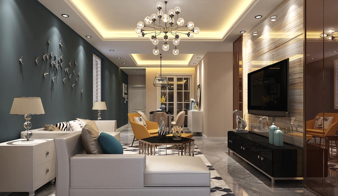 彭下欢设计——现代风格姜女士寓所-8