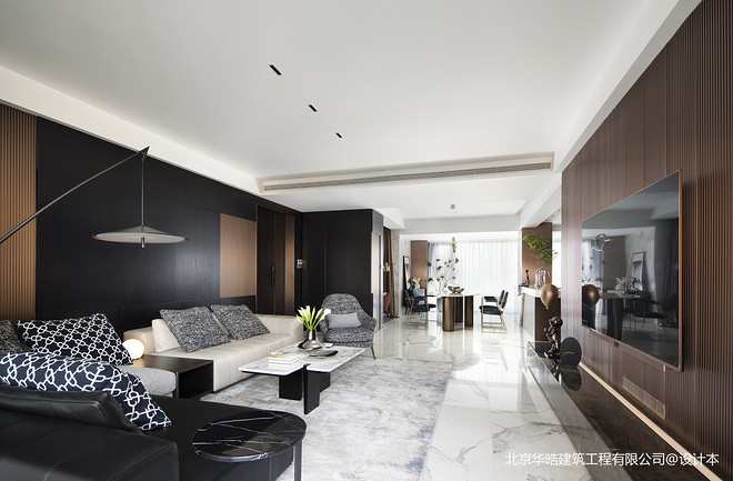 60万元四居及以上168平米装修案例-27