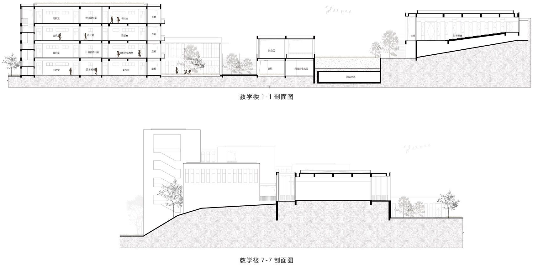 黄甲小学扩建项目丨中国成都丨成都本末建筑-83