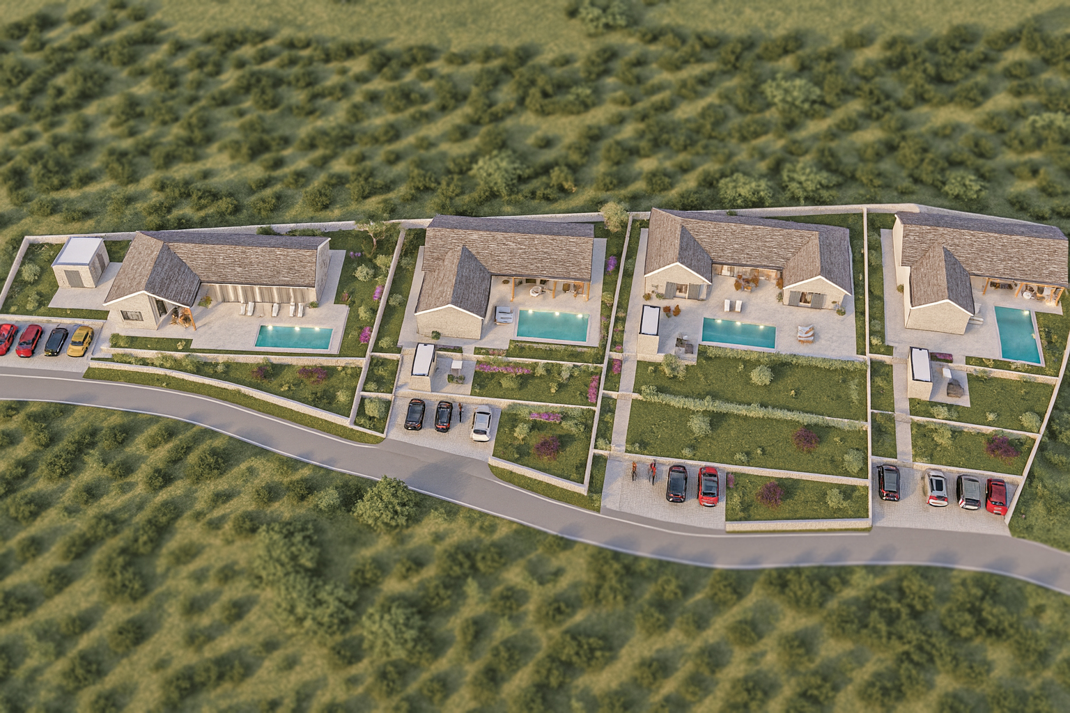 Villa Dubrava 1,2 in 4（地中海别墅项目）丨玻利维亚贝尼-49