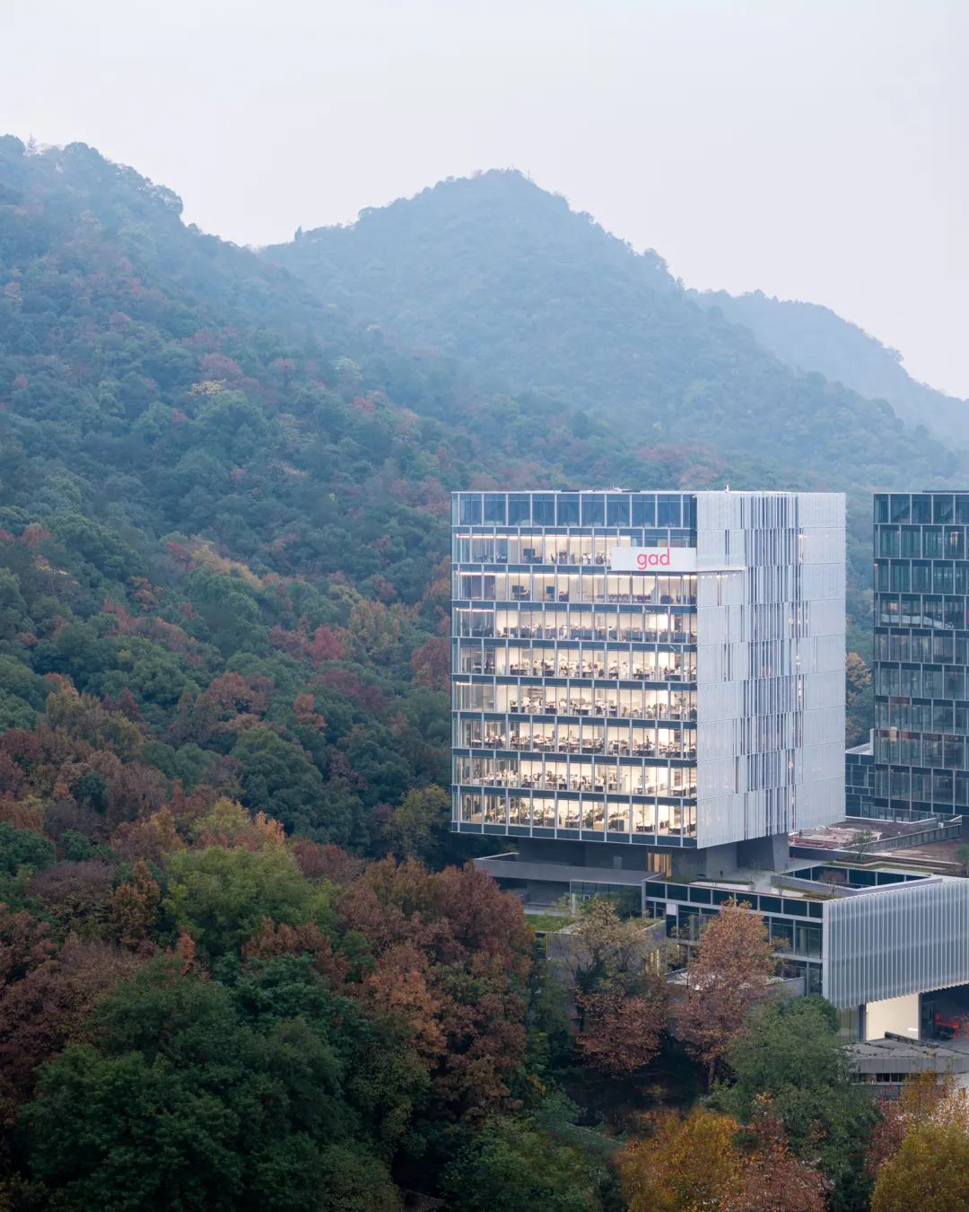 【AT】gad新作|山境共生——gad杰地设计总部大楼-7