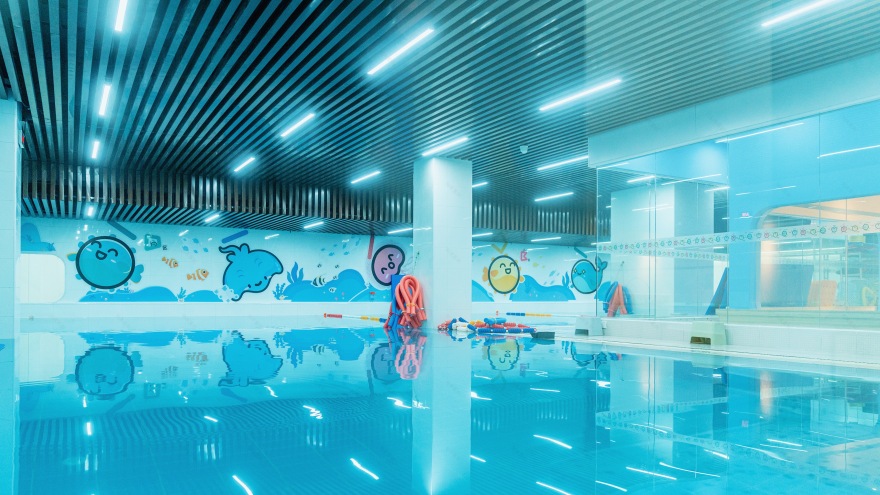 吐泡泡亲子游泳俱乐部番禺店 2·0丨中国广州丨意匠工作室-53