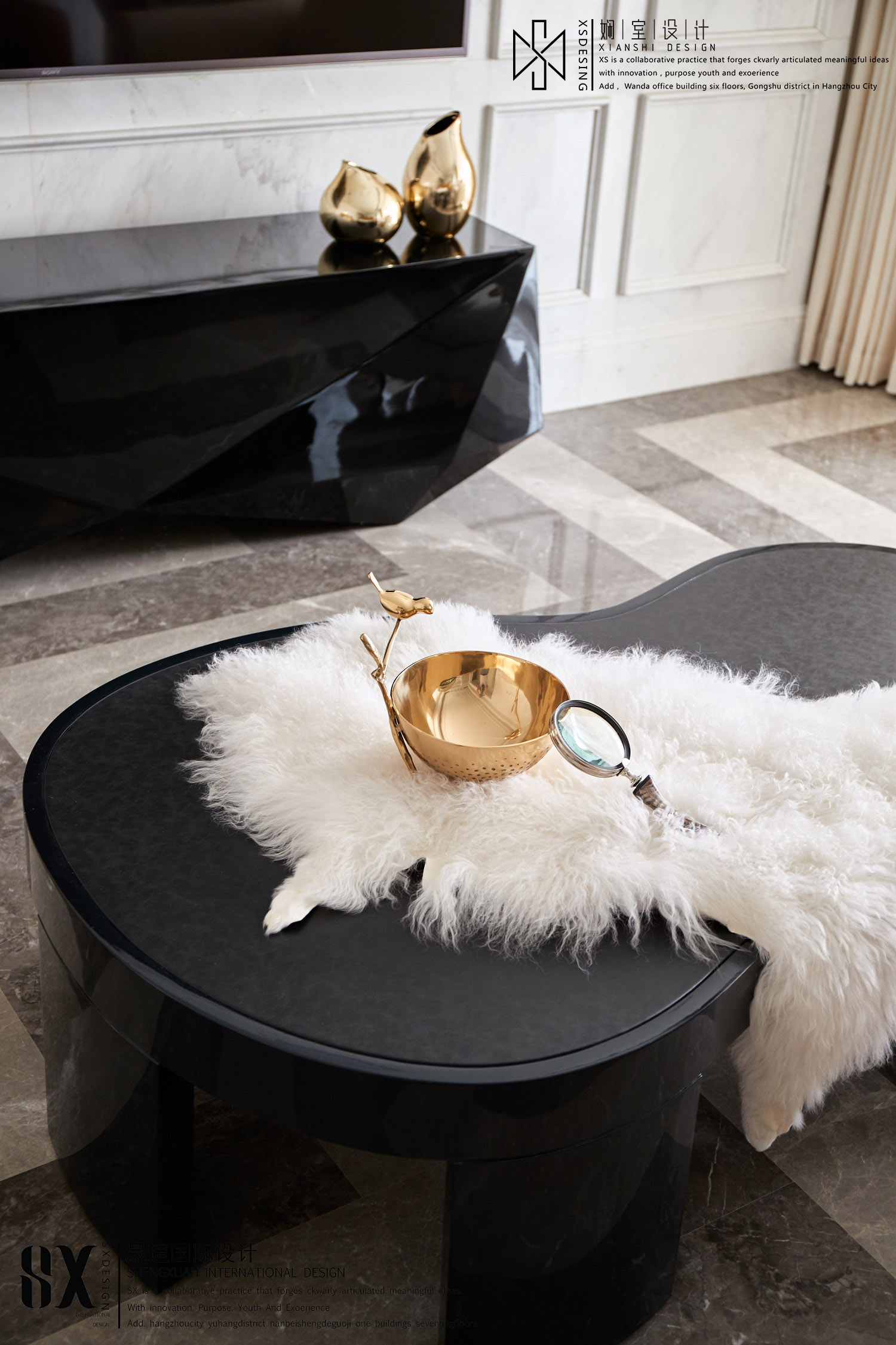 东方府邸轻奢时尚摩登家居设计-16