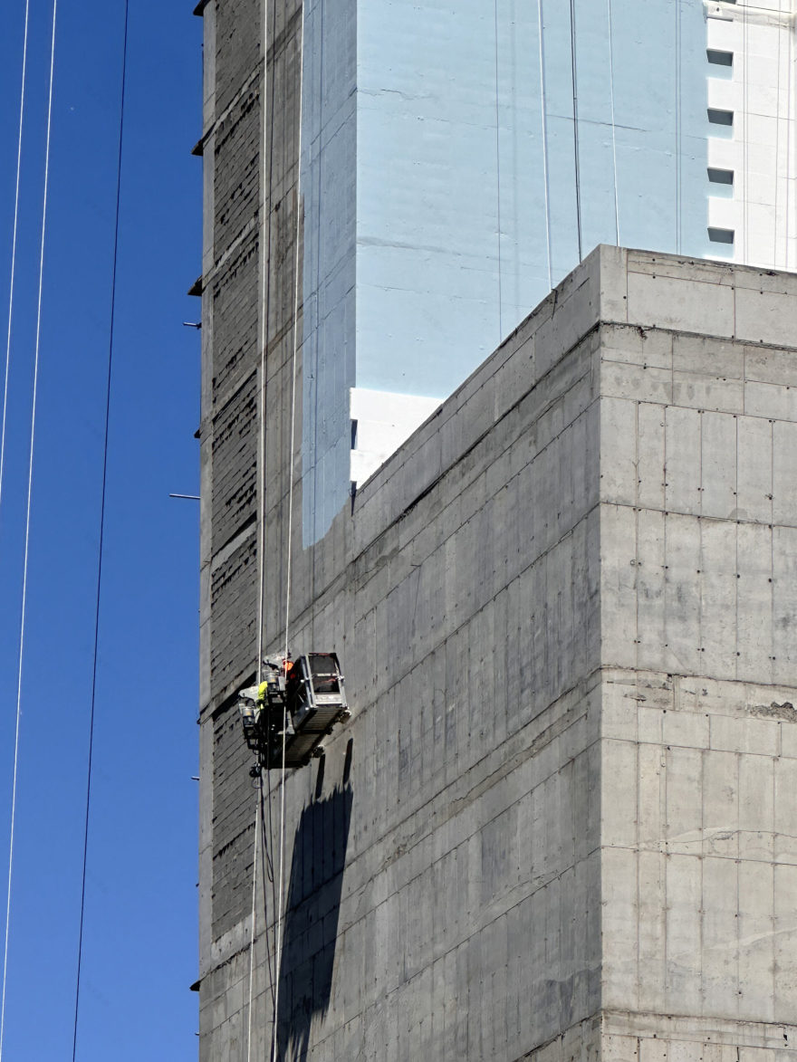 Exterior Work Continues On Hotel Meta At 450 11th Avenue in Hudson Yards, Manhattan - New York YIMBY-8