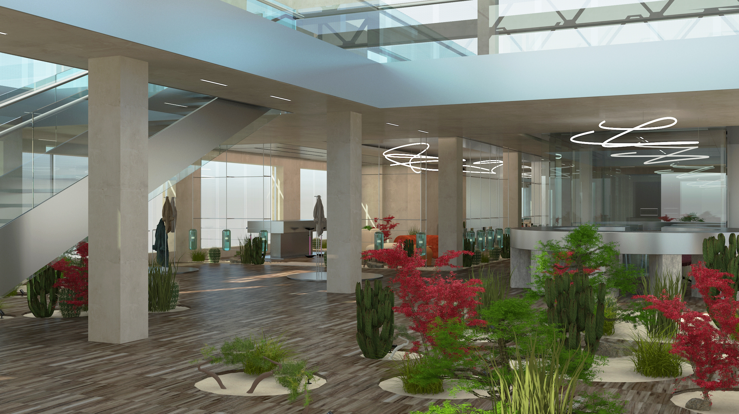 绿色生态的时尚工厂总部-7