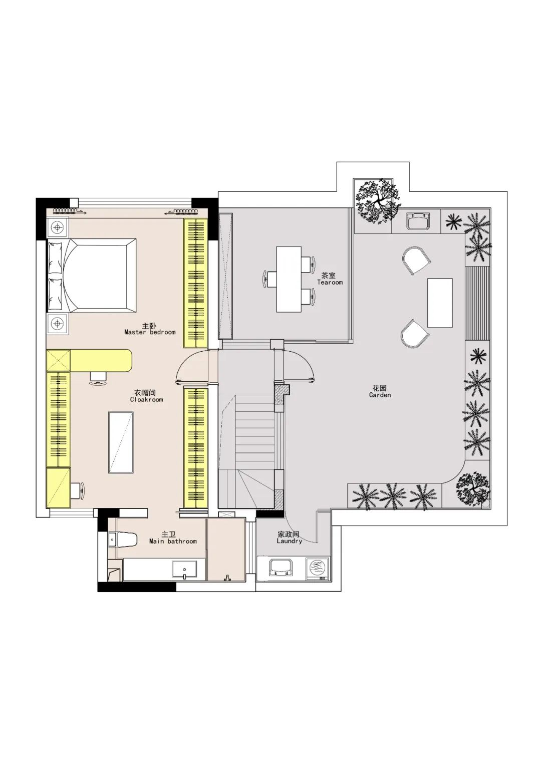四川内江 160㎡原木宅 · 自然温馨的隐居空间丨中国内江丨内江十亩设计-14