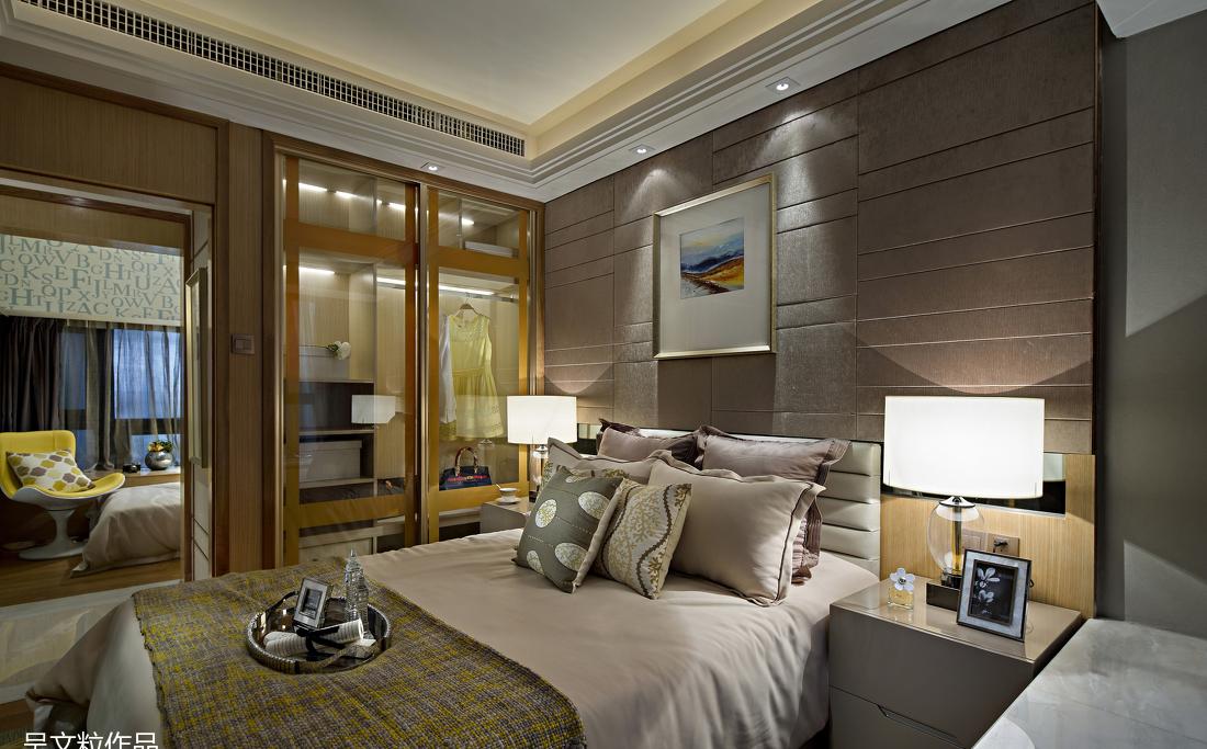 吴文粒丨样板间丨深圳祥祺 . 滨河名苑B1户型样板房-5