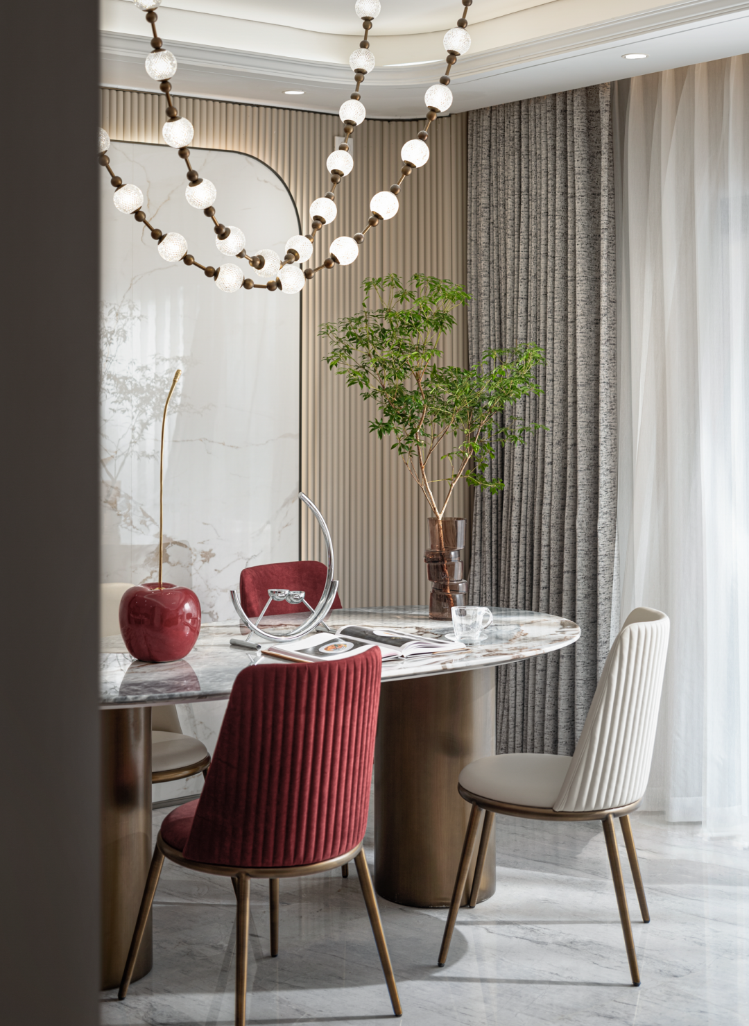 香奈儿风尚 · 苏州太仓湖语颂下叠样板间丨中国苏州丨元禾大千（软装）,矩阵上海设计中心（硬装）-22