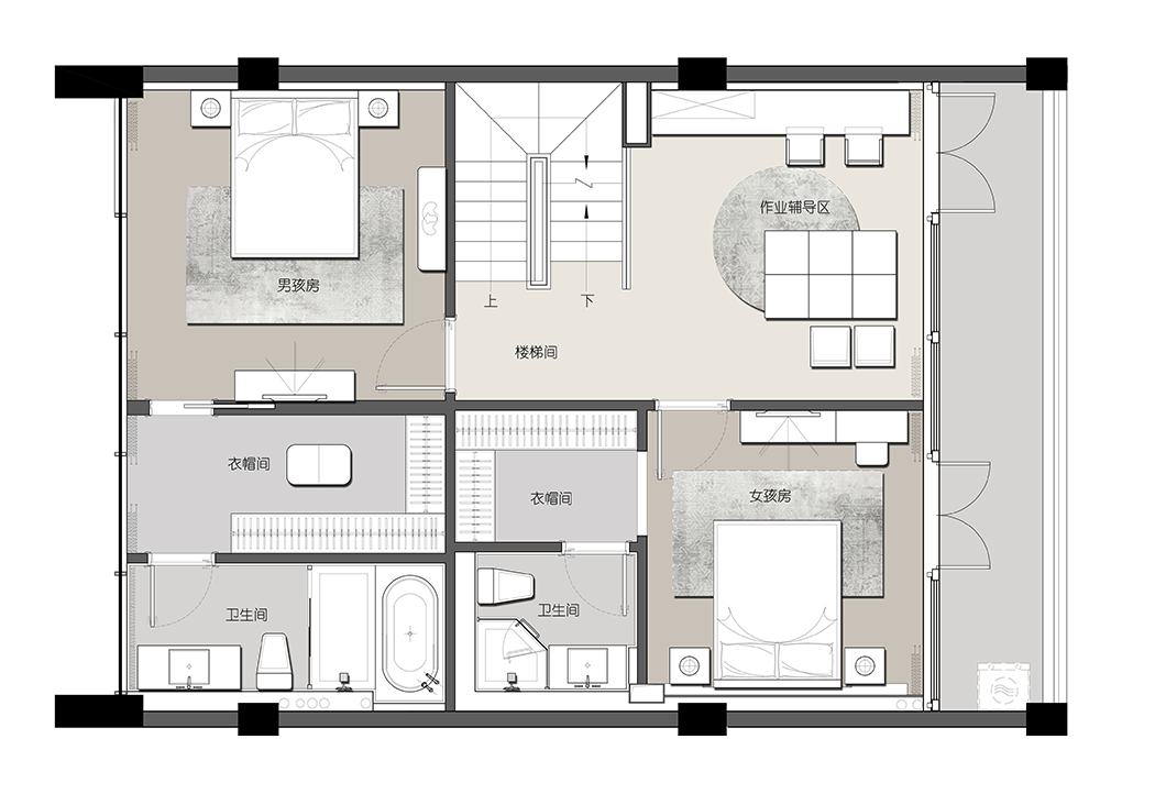 南宁荣和公园里商墅样板房丨中国南宁丨深圳太合南方建筑室内设计事务所-50