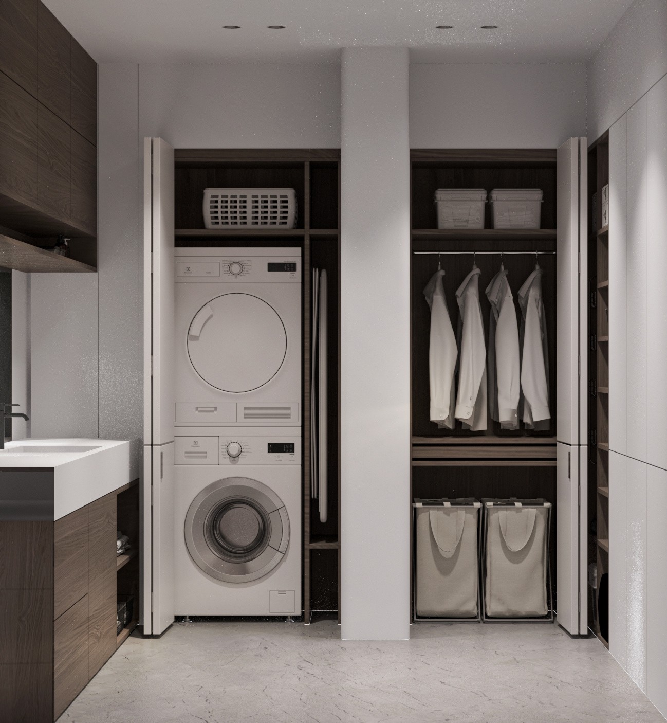 现代空间设计，石材系的完美应用！-54