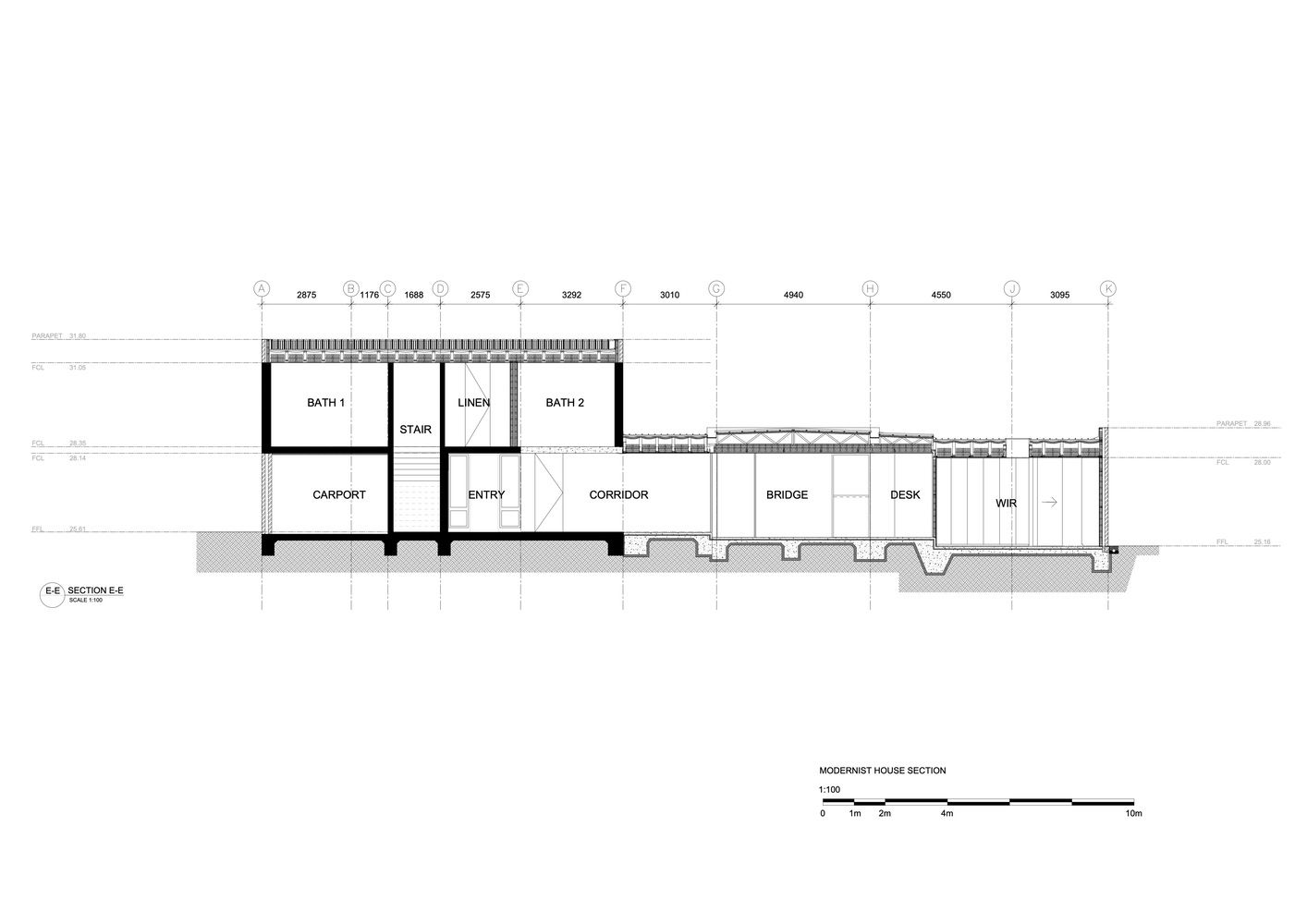 现代主义 Caulfield 双层住宅丨澳大利亚丨Kister Architects-52