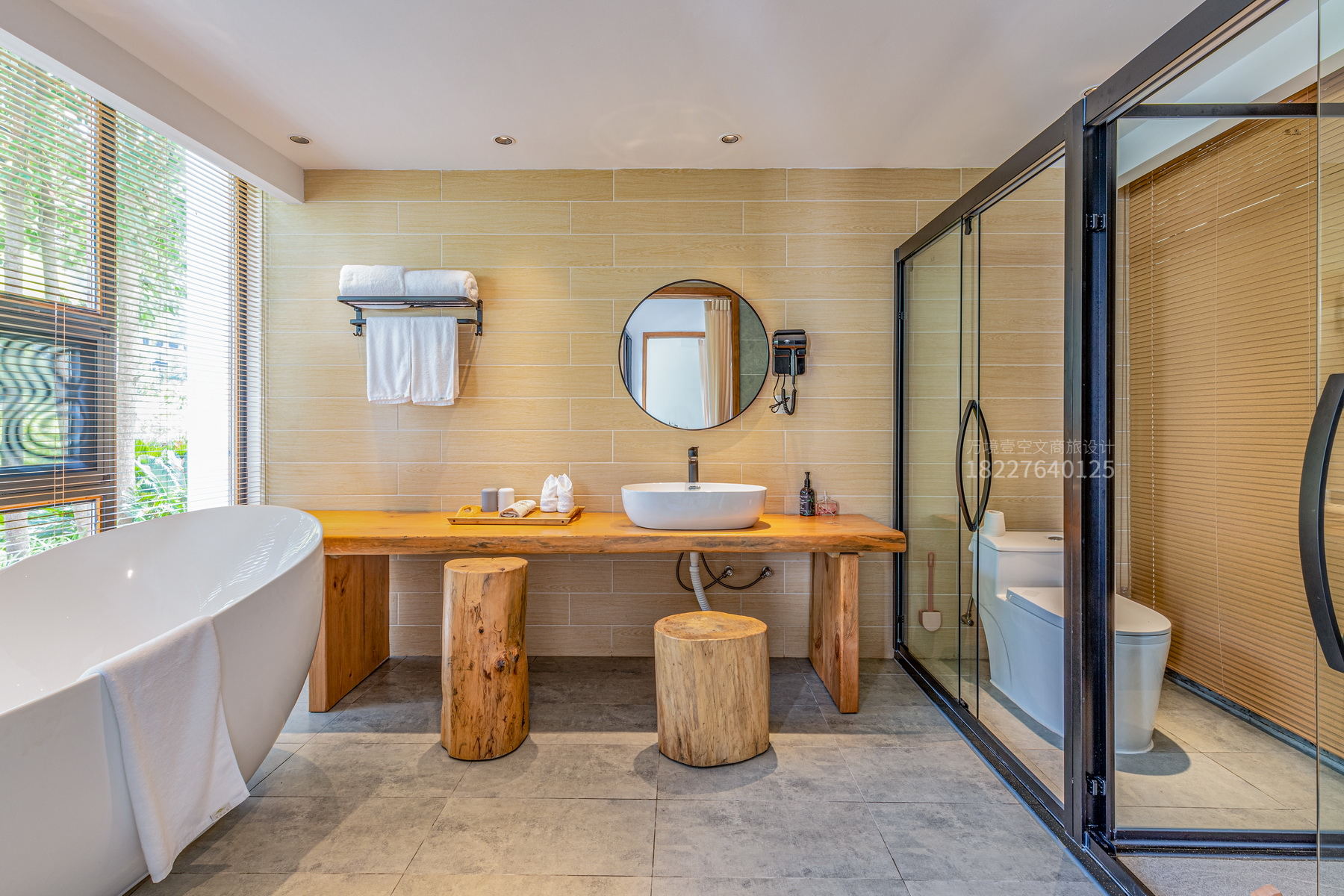 万境壹空悠哉山居温泉民宿空间设计-33