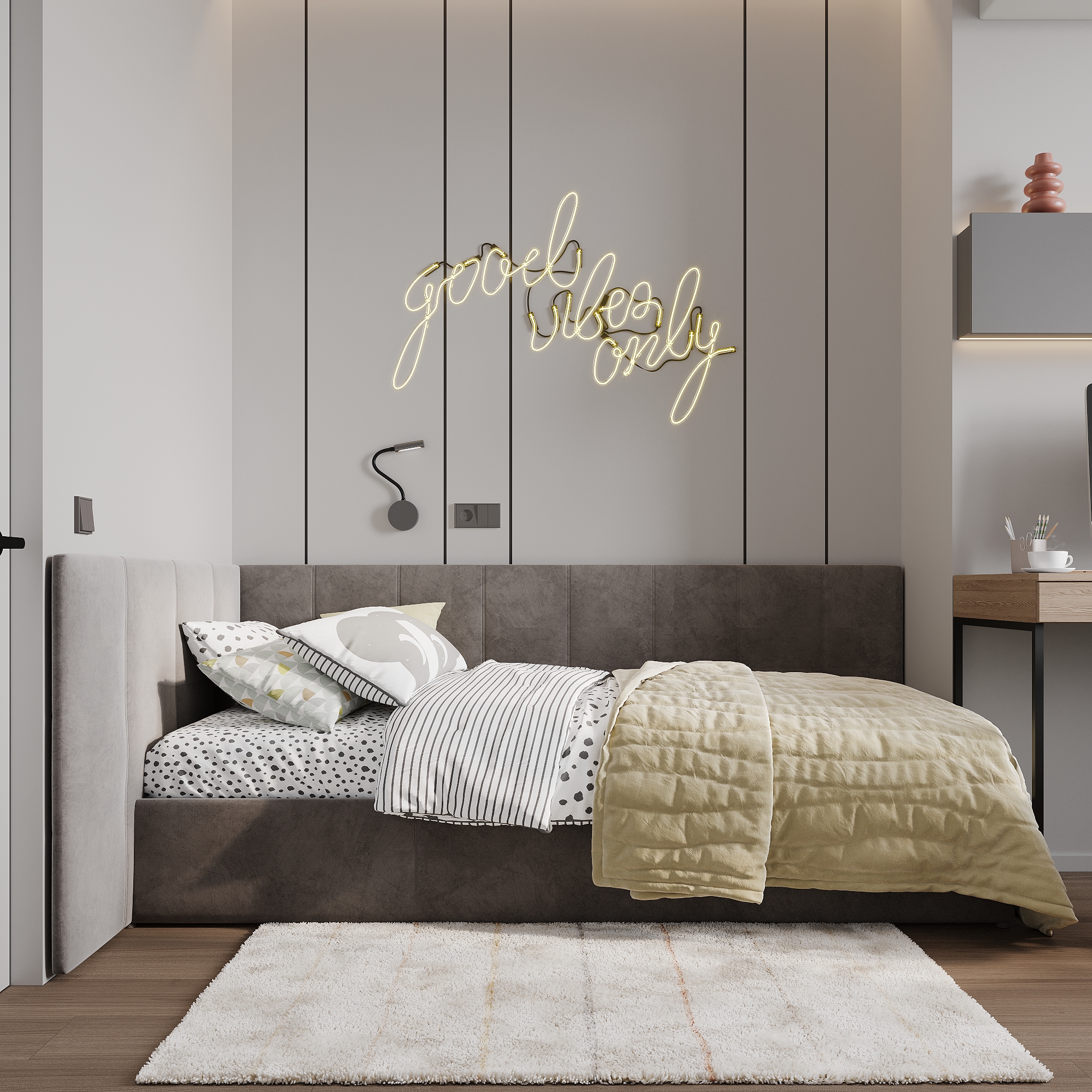 ZHK "Wings" 公寓室内设计丨乌克兰哈尔科夫-56