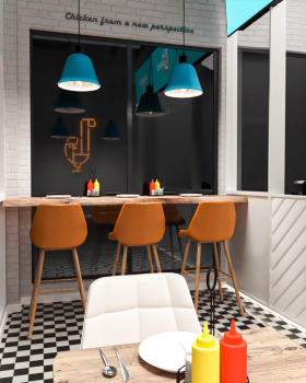 Deboned Fast Food Restaurant - Kuwait
