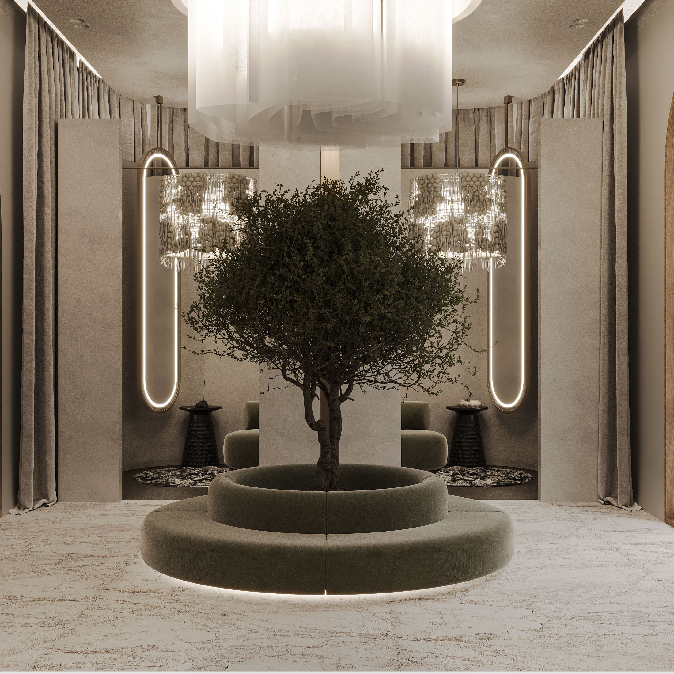 Dress shop minimalism（极简主义服装店）丨Viktoria Babayan-12