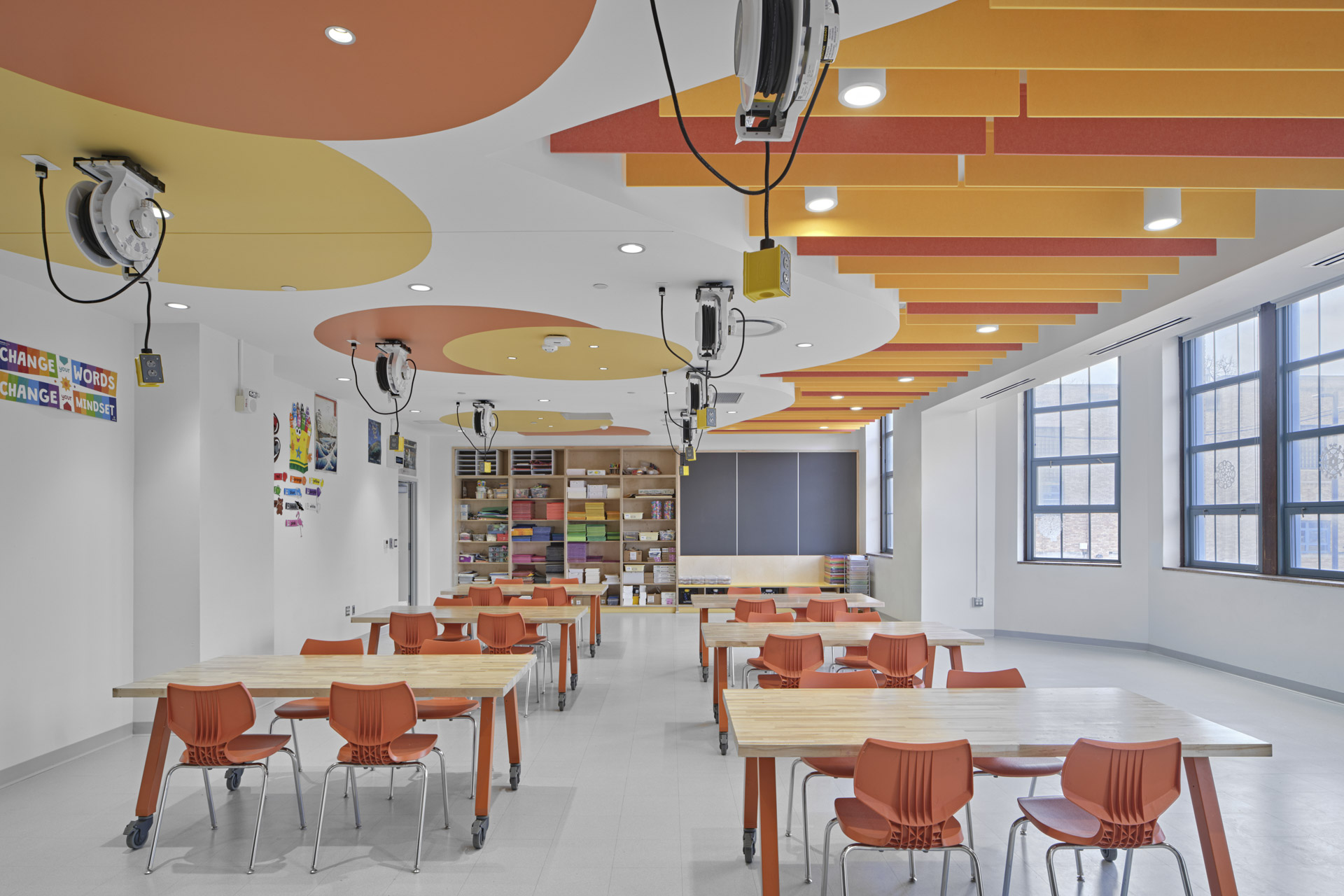 底特律某小学改造项目丨美国底特律丨PLY+ Architecture,MPR Arquitectos-5