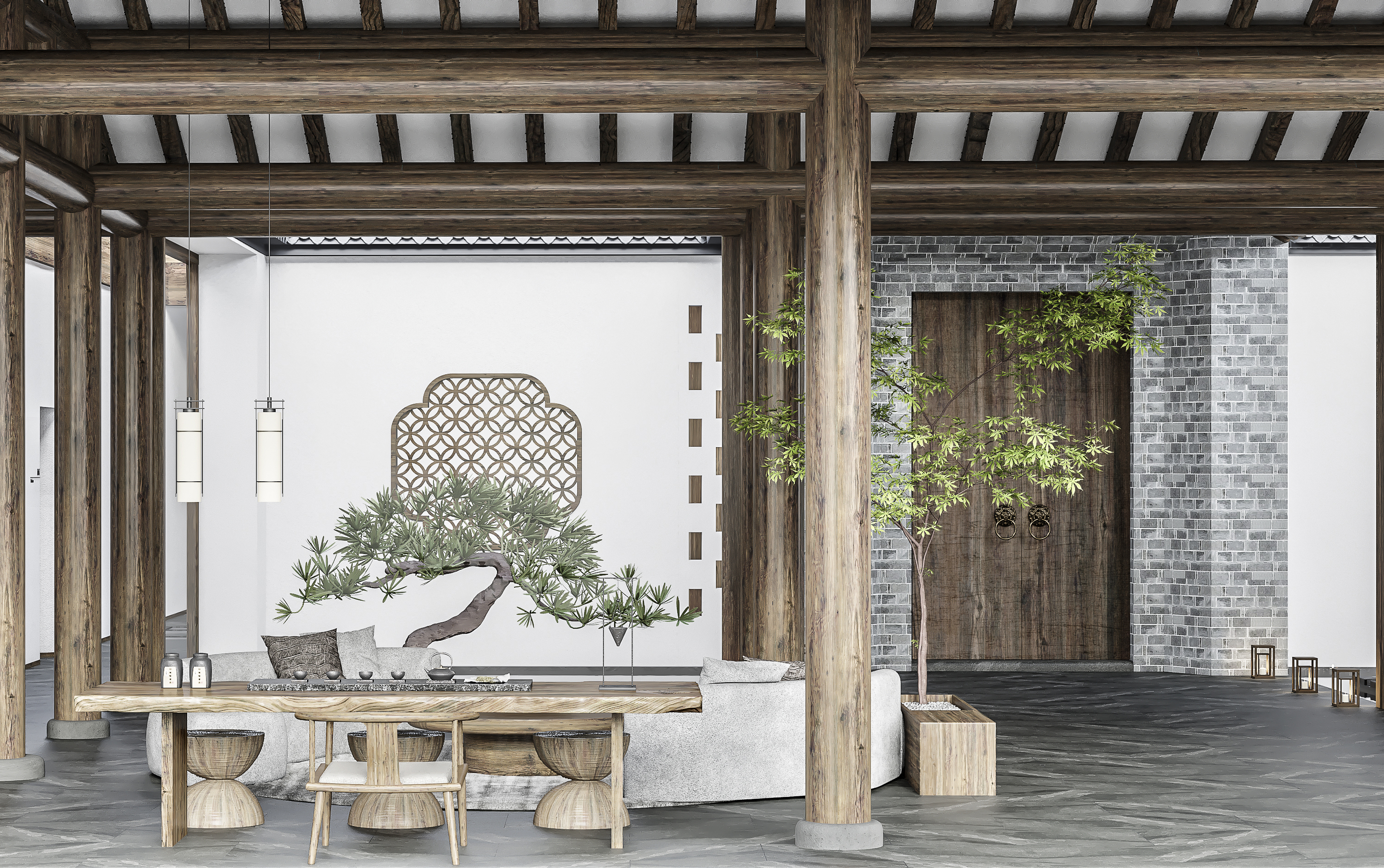 民宿改造设计（Hotel design）_新旧文化触碰出的中国新生活情境-7