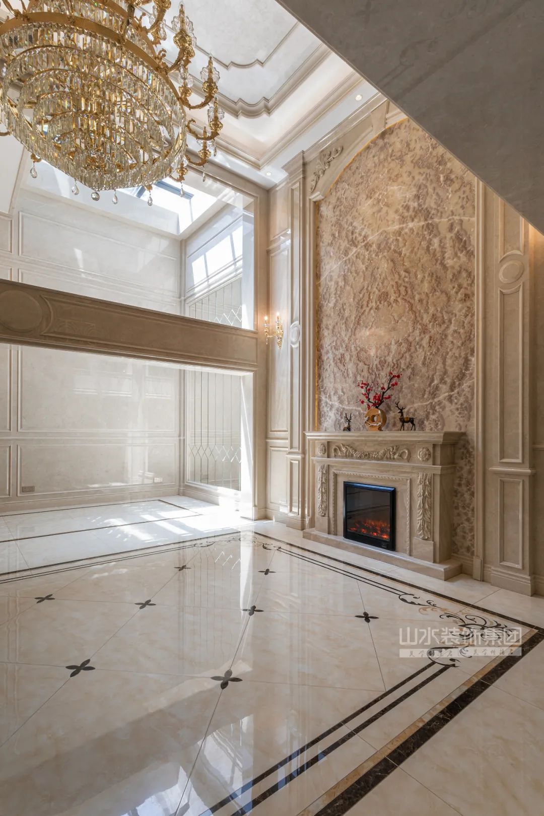 雍景半岛欧式别墅设计丨王晓静-24