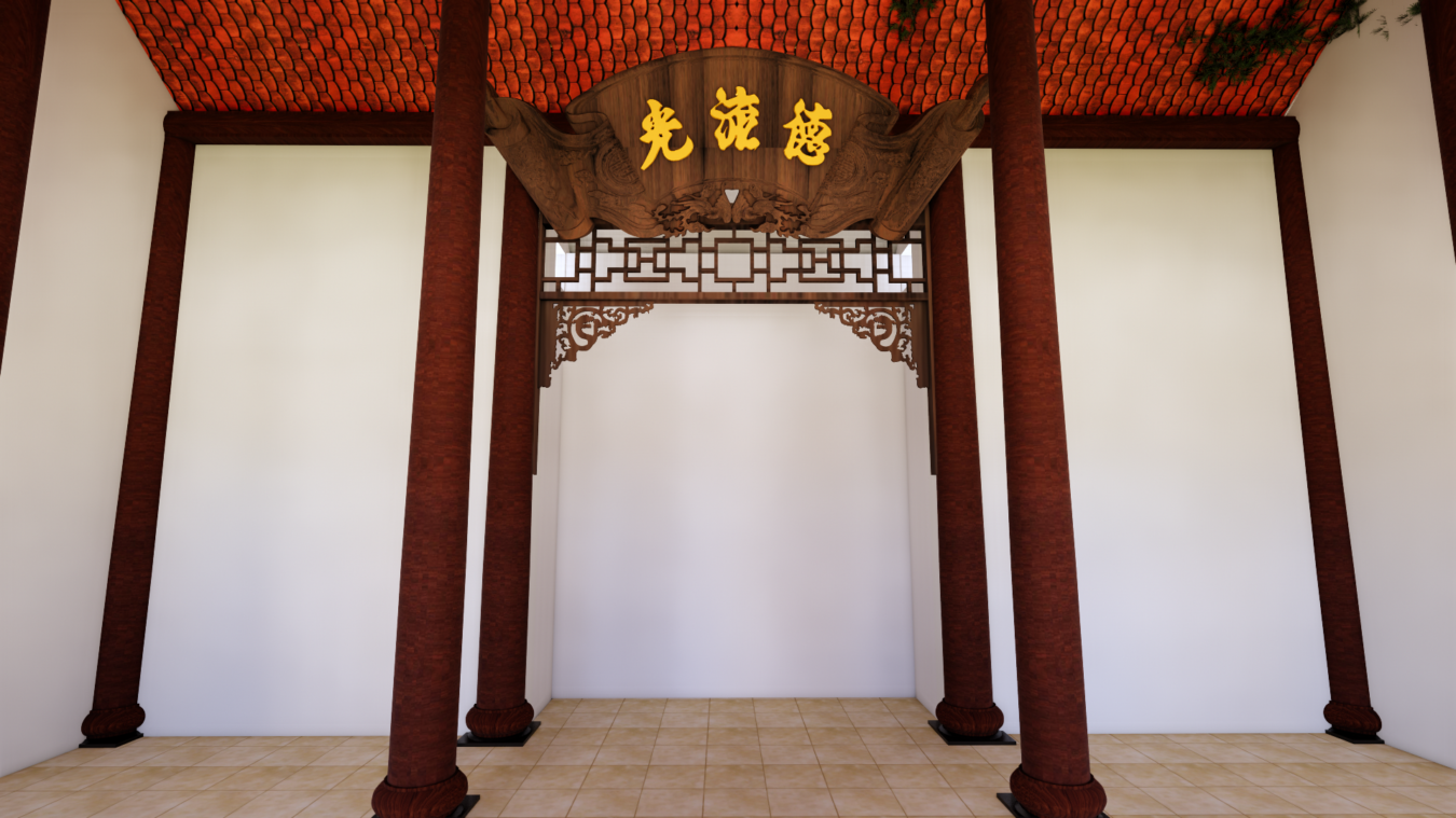 免费的SketchUp教堂外观模型-8