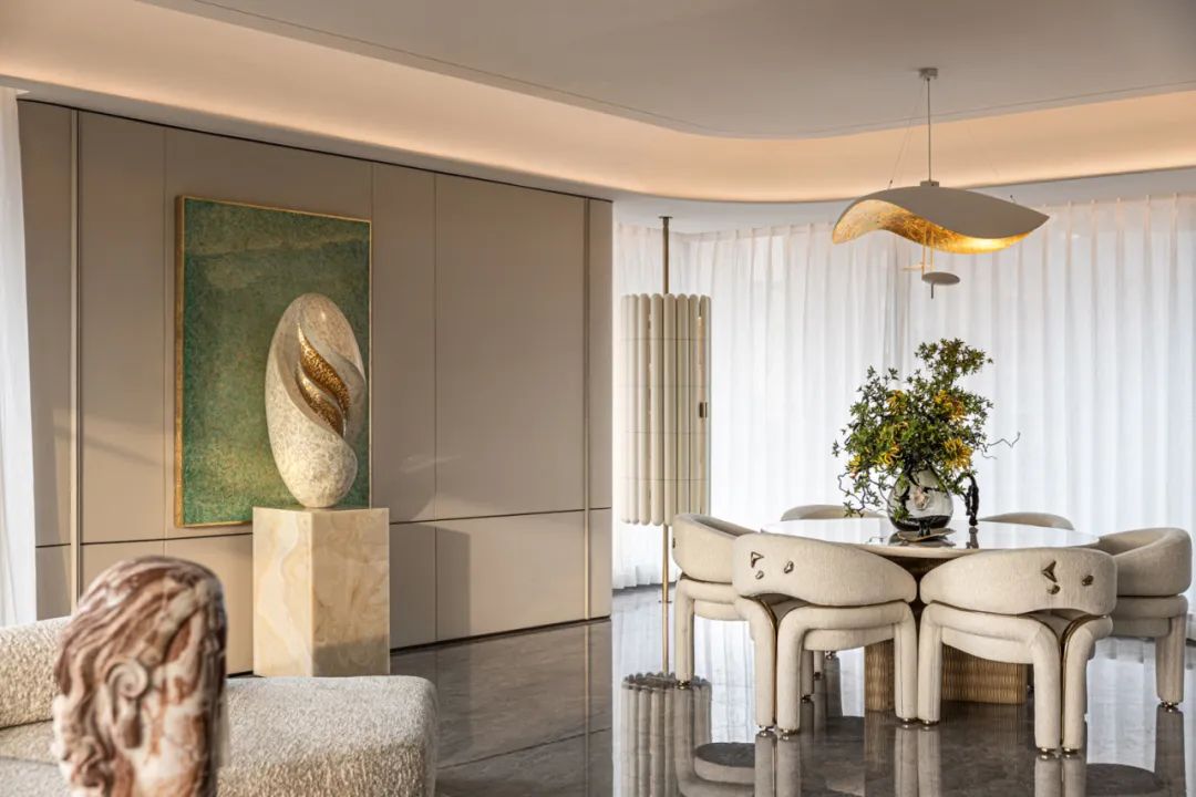 则灵艺术x首发|245㎡空中藏品级塔尖艺术豪宅一当代奢华云端大宅范式!-31
