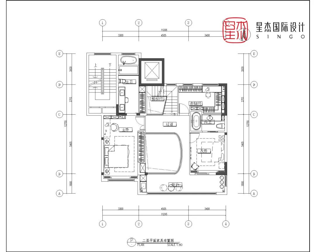 碧海蓝天的家 · 261㎡现代简约叠墅设计丨星杰-45