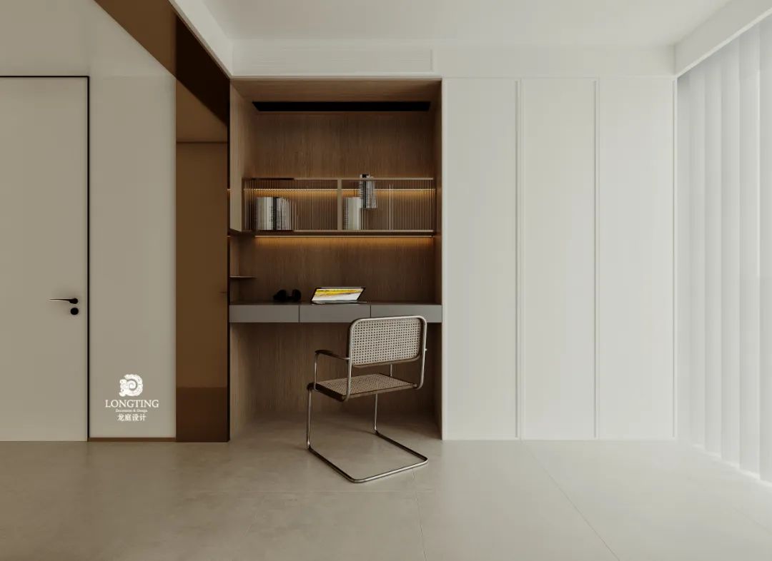 百合白打造温馨奶油原木空间-49