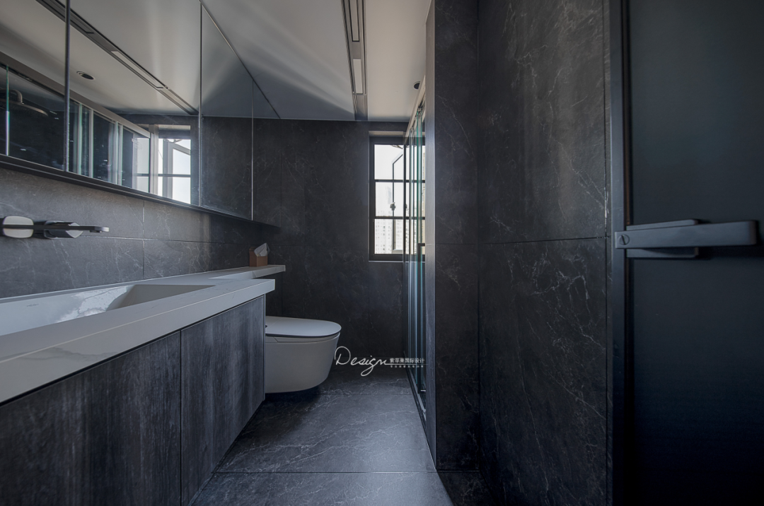 黑白碰撞,拿捏酷飒神秘的格调生活丨紫苹果国际设计-69