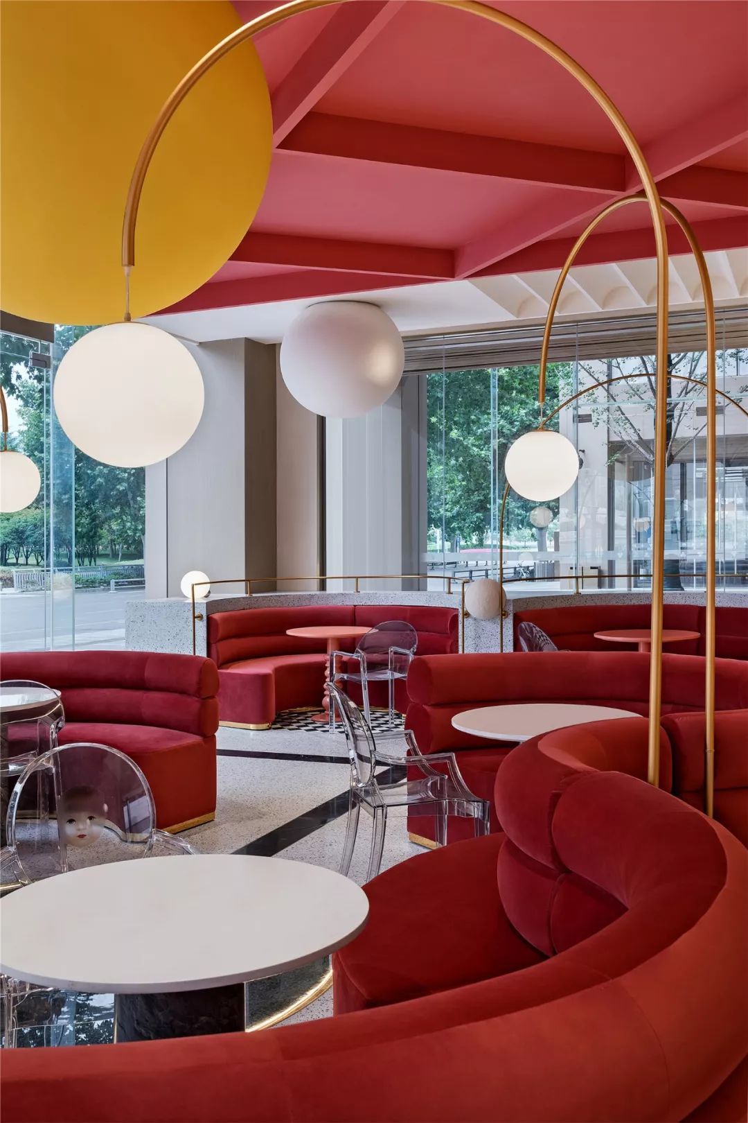 梦幻法式甜品屋 | 色彩与圆形的完美交响-24