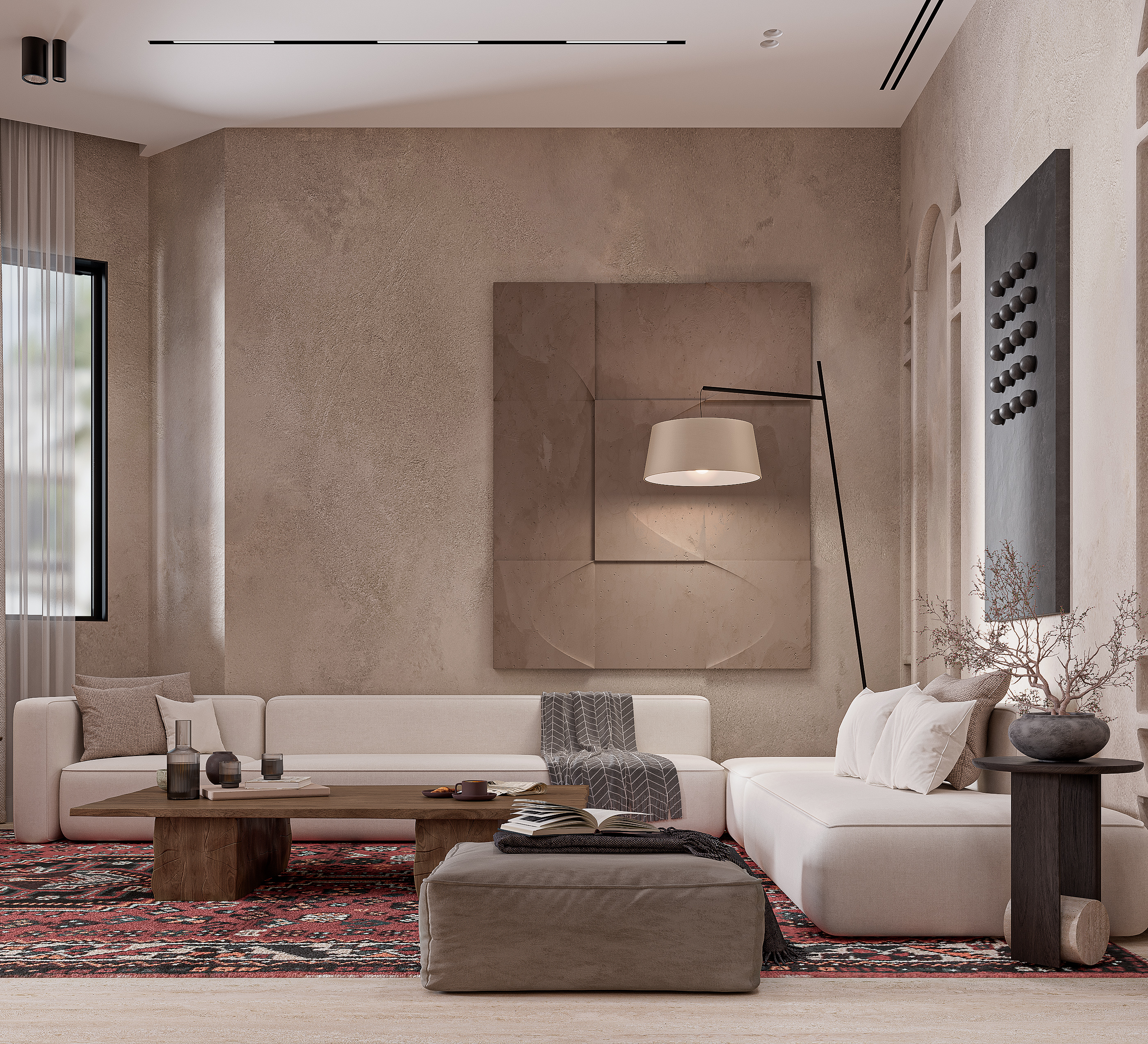 私人别墅·底层设计丨沙特阿拉伯丨Yara El Agery-3