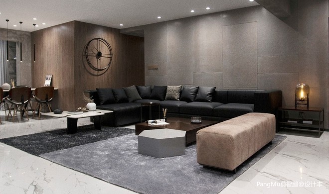 30万元样板间120平米装修案例-10