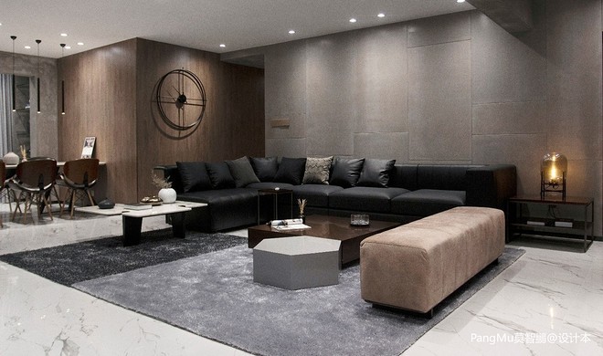 30万元样板间120平米装修案例-10