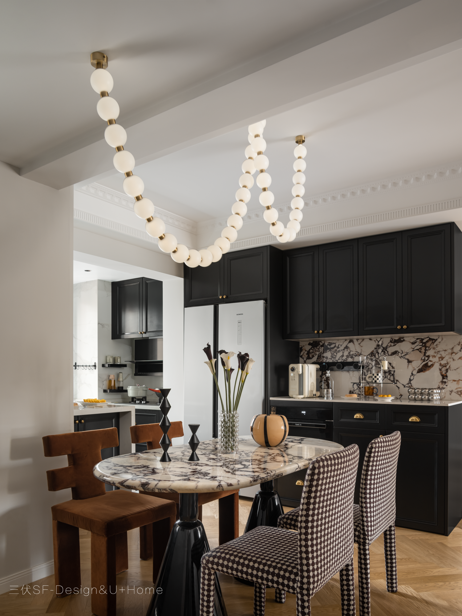 简约与浪漫共融的法式复古住宅-8