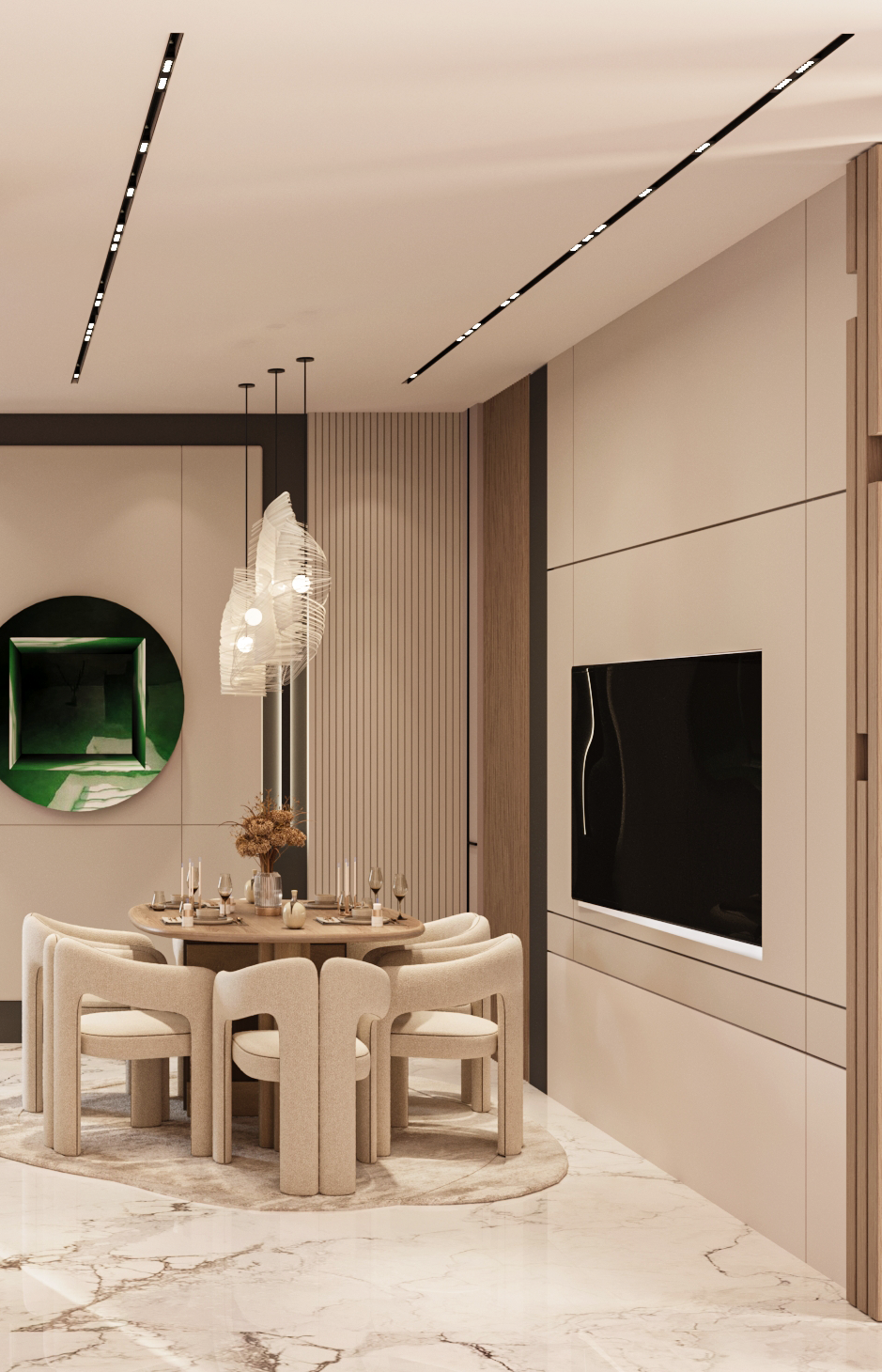 MAJLIS AND RECEPTION AND KITCHEN-16