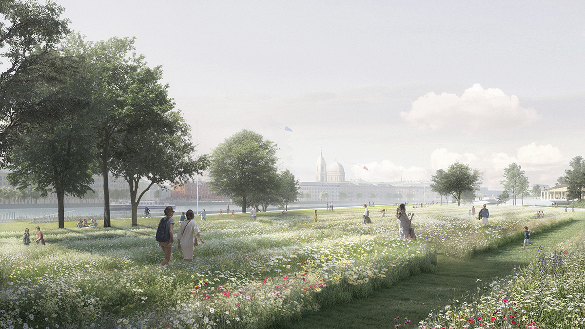 “圣彼得堡“感知河流”公园设计丨俄罗斯圣彼得堡-18