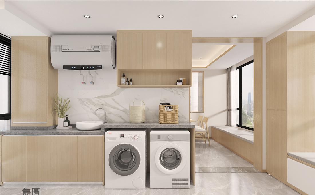 广州南沙碧珑湾 115m²日式原木风家居设计丨中国广州-17