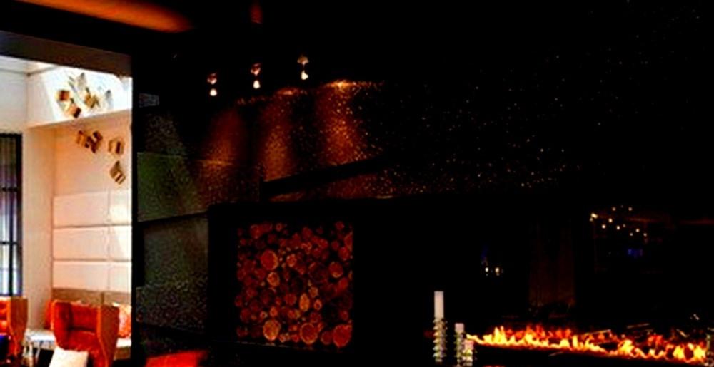 湖南湖北酒店别墅客栈装修 伏羲雾化壁炉篝火-18
