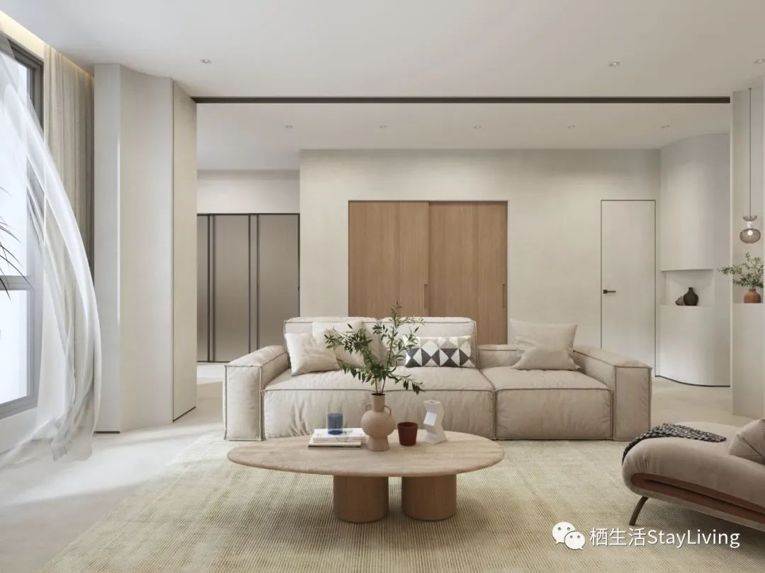 深圳上寮花园侘寂美学居室丨中国深圳丨栖设计团队-0