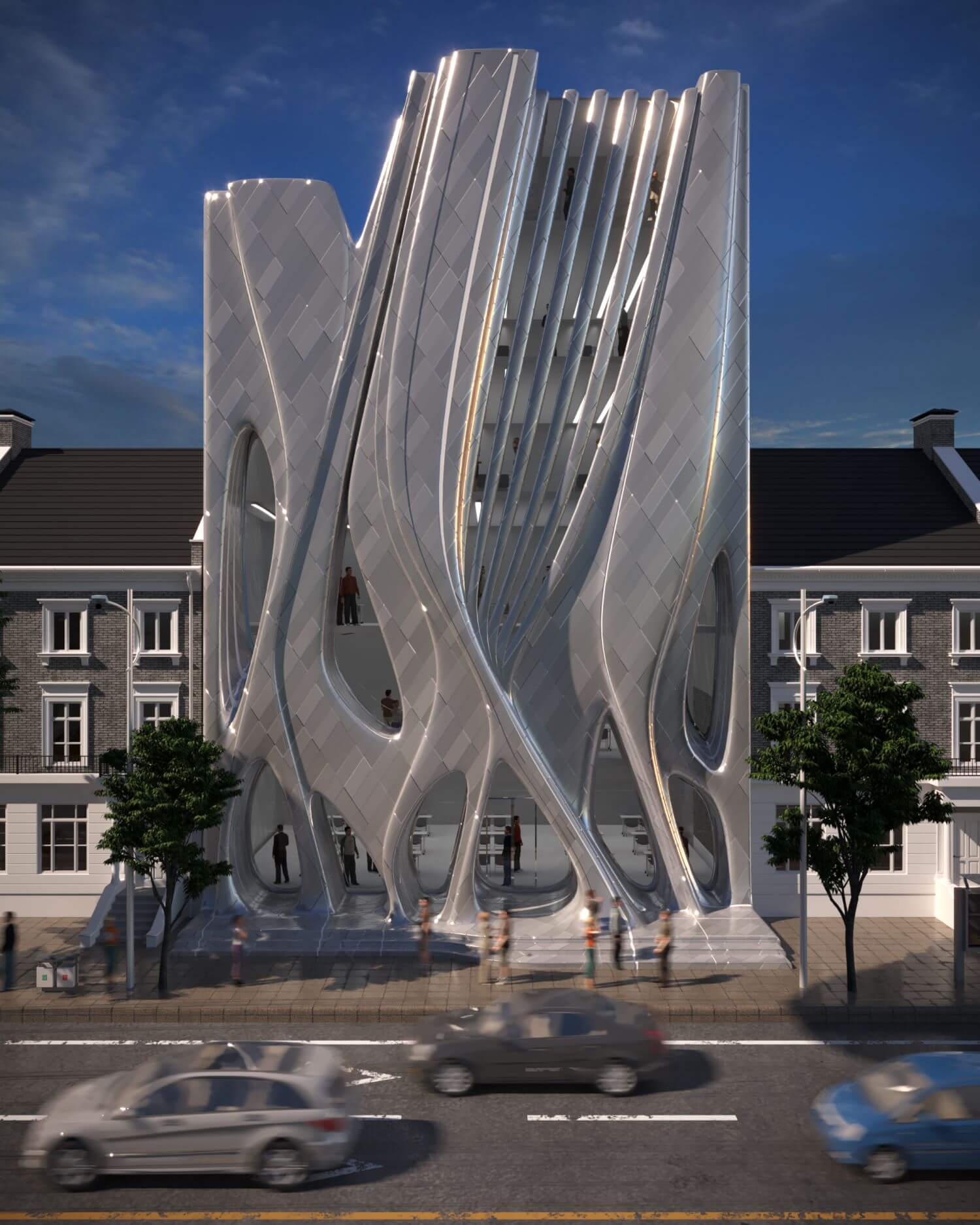 办公楼设计丨Architect Mohammad Hussen-11