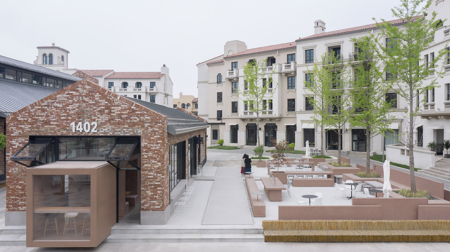 阿那亚 1402 咖啡店丨中国秦皇岛丨青山周平,藤井洋子,李嘉习,B.L.U.E.建筑设计事务所-3