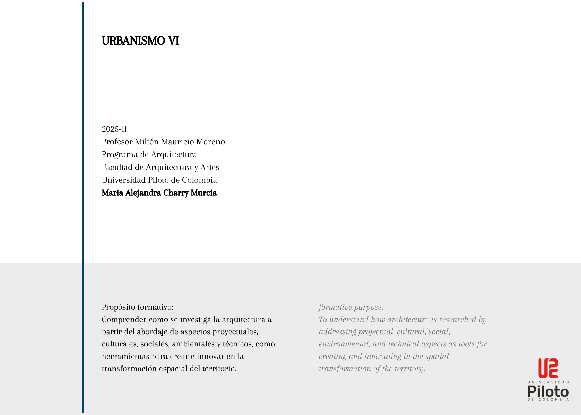 Portafolio Urbanismo VI-0