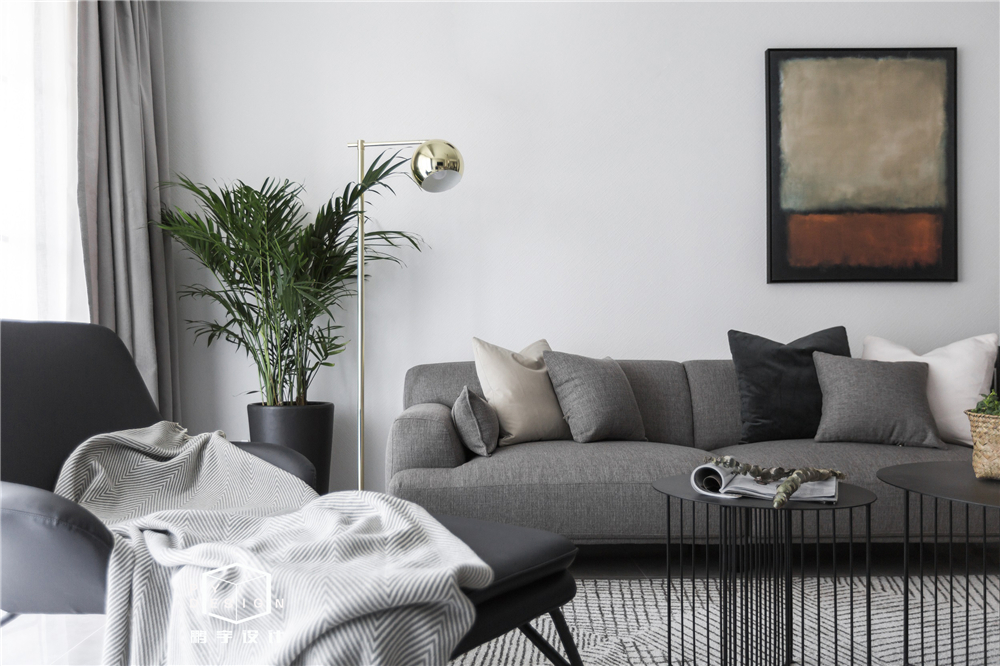 110㎡北欧风极致空间，黑白演绎生活艺术-10