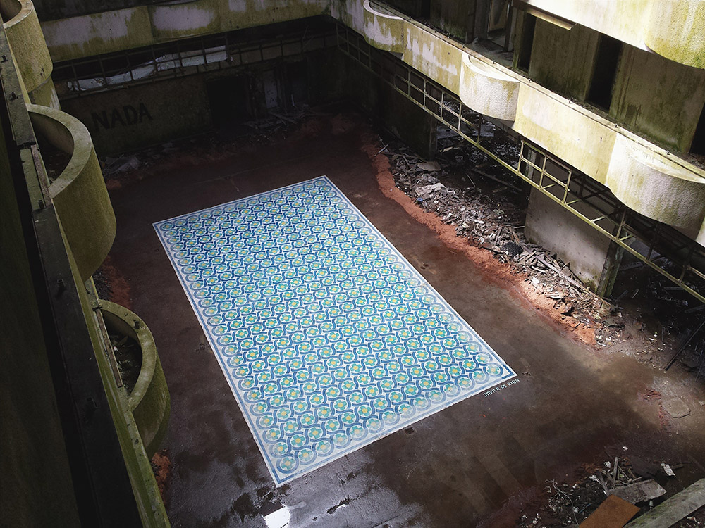 西班牙艺术家的地面彩绘 / Javier de Riba-31