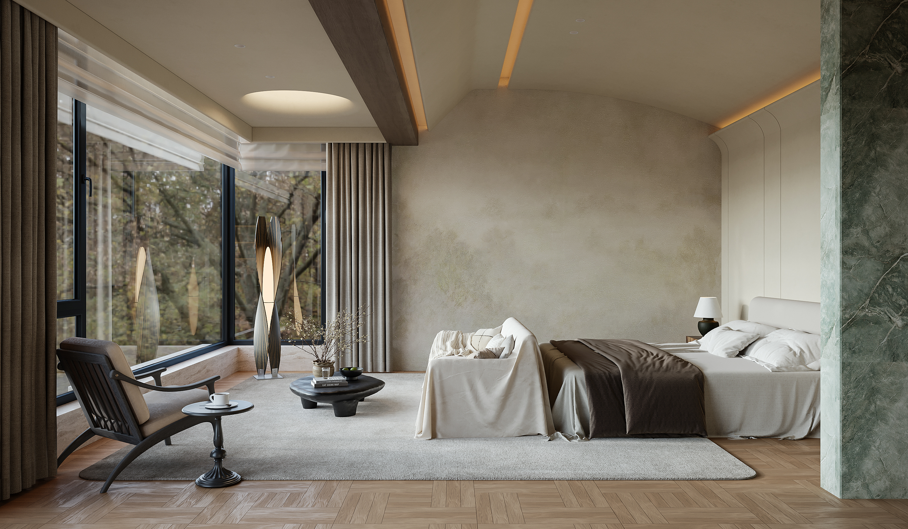 现代混搭风格效果图表现-18