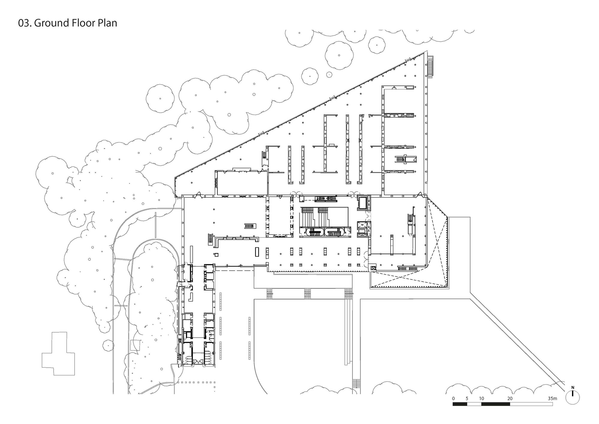 伯勒尔收藏博物馆丨英国格拉斯哥丨John McAslan + Partners-36