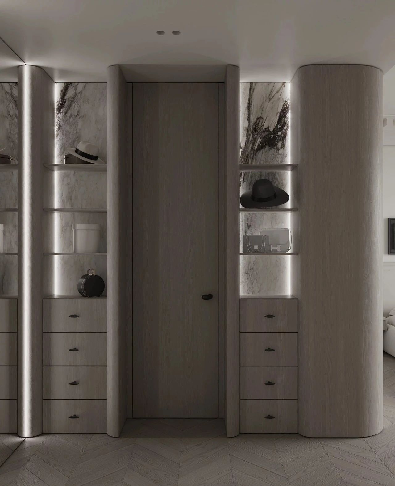 经典莫斯科住宅丨俄罗斯莫斯科丨BELOUSOVA INTERIOR DESIGN-54