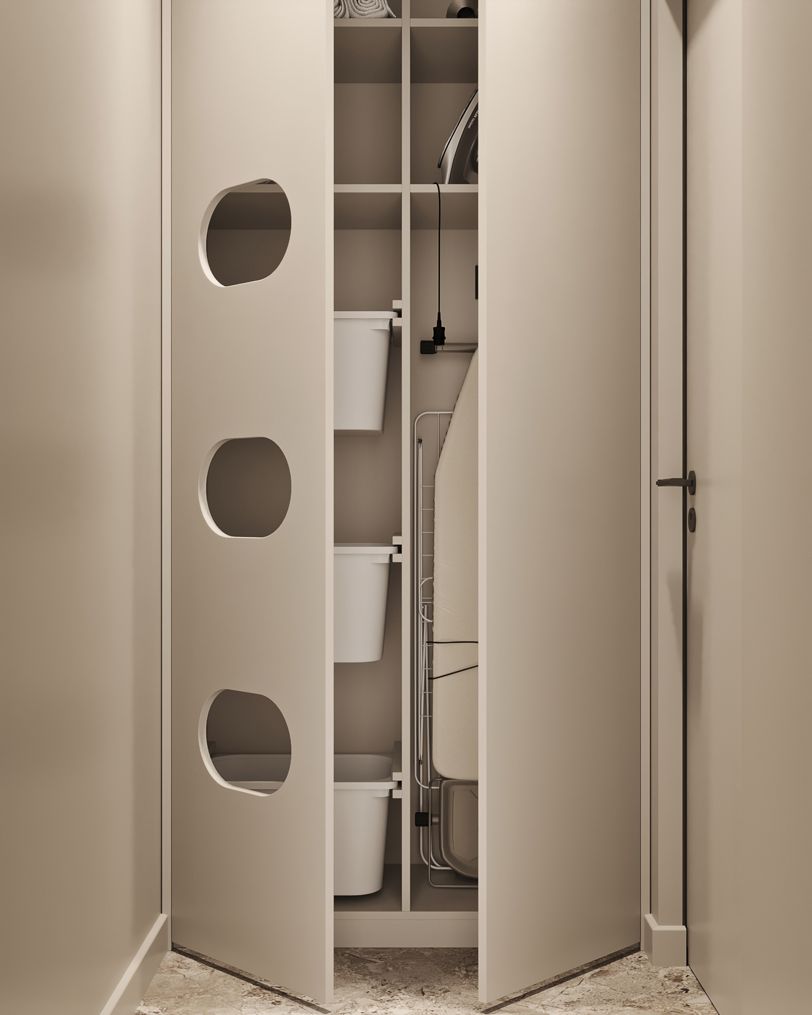 Contemporary Flat Design for Young Family-46