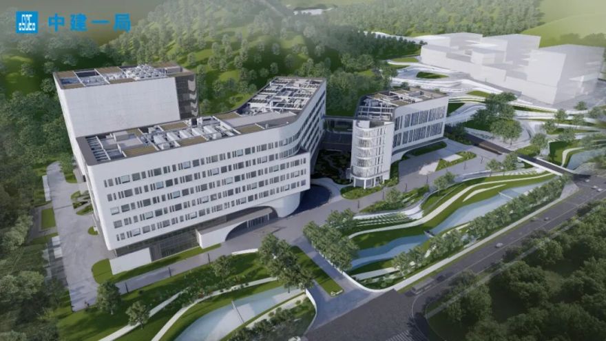 “国之重器”助力健康中国!中建一局承建的深圳医学科学院及深圳湾实验室I标项目主体结构封顶-24