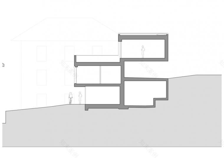 瑞士纳沙泰尔 SAH 别墅 | 紧凑空间中的光影游戏-30