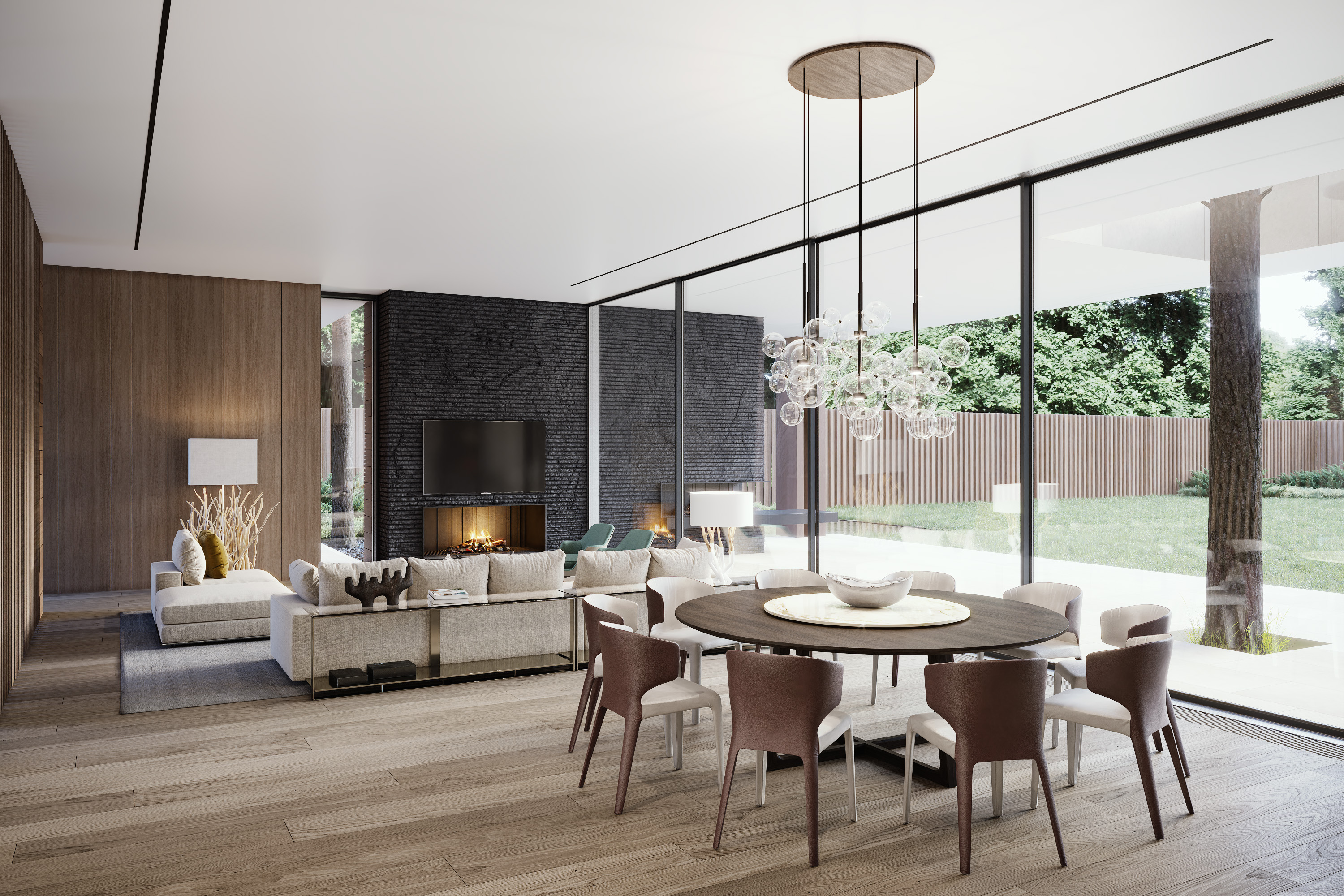 现代别墅室内设计-2